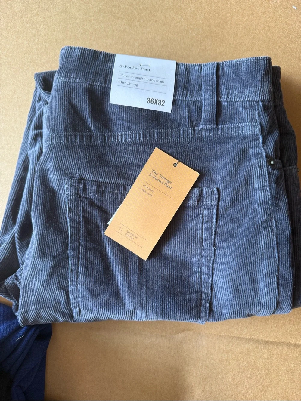 Men's Straight Fit Corduroy 5-Pocket Pants - Goodfellow & Co 36x32